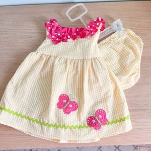 Bundle 4 ($10 items for $20) NWT Emily Rose seersucker dress | butterfly detail